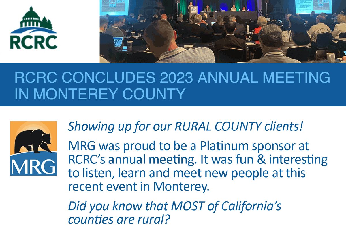 RCRC Concludes 2023 Annual Meeting in Monterey County MRG, LLC