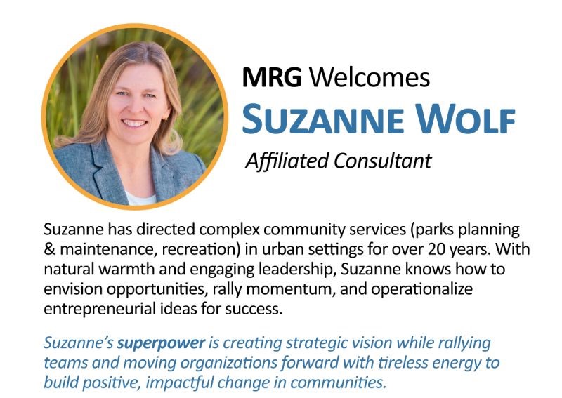 Welcome Suzanne Wolf